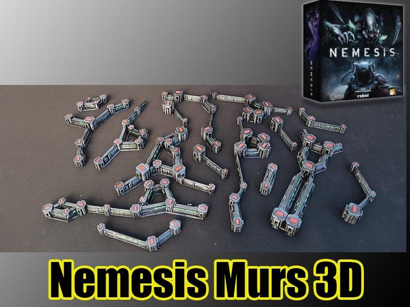 Nemesis Board Game 3D Upgrade Ki