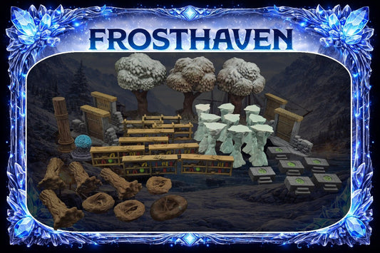 Frosthaven décors 3D - 3Dpaint Game