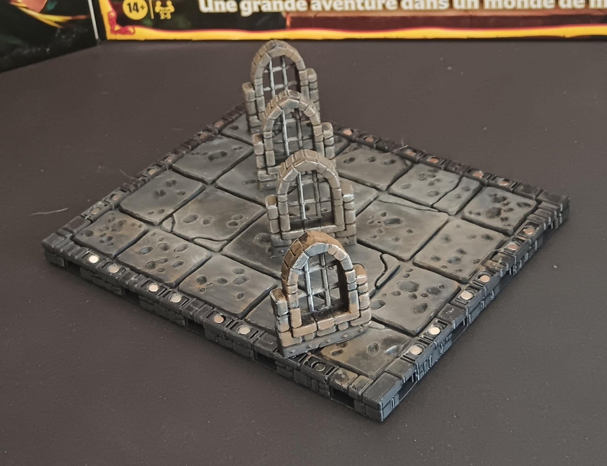Kit de murs magnétiques – Accessoire compatible HeroQuest - 3Dpaint Game
