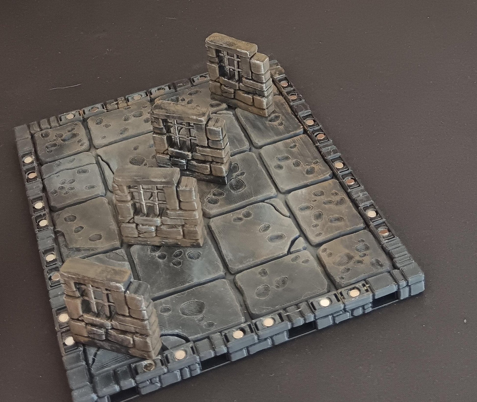 Kit de murs magnétiques – Accessoire compatible HeroQuest - 3Dpaint Game