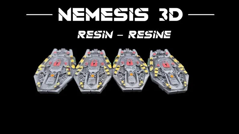 Nemesis 3D en resine Hight quality – Version peinte à la main - 3Dpaint Game