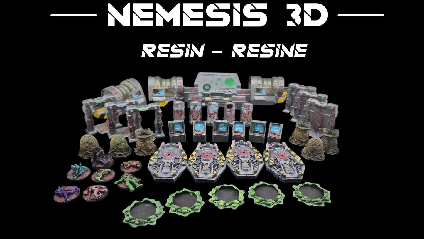 Nemesis 3D en resine Hight quality – Version peinte à la main - 3Dpaint Game
