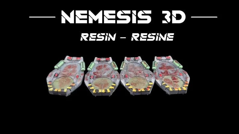 Nemesis 3D en resine Hight quality – Version peinte à la main - 3Dpaint Game