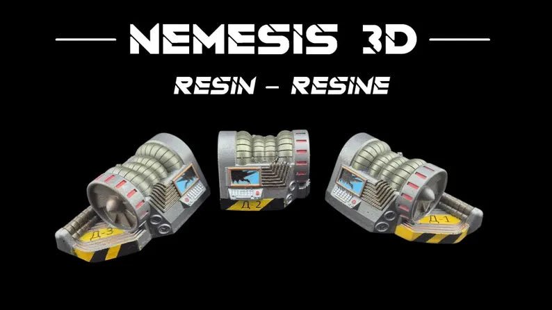 Nemesis 3D en resine Hight quality – Version peinte à la main - 3Dpaint Game
