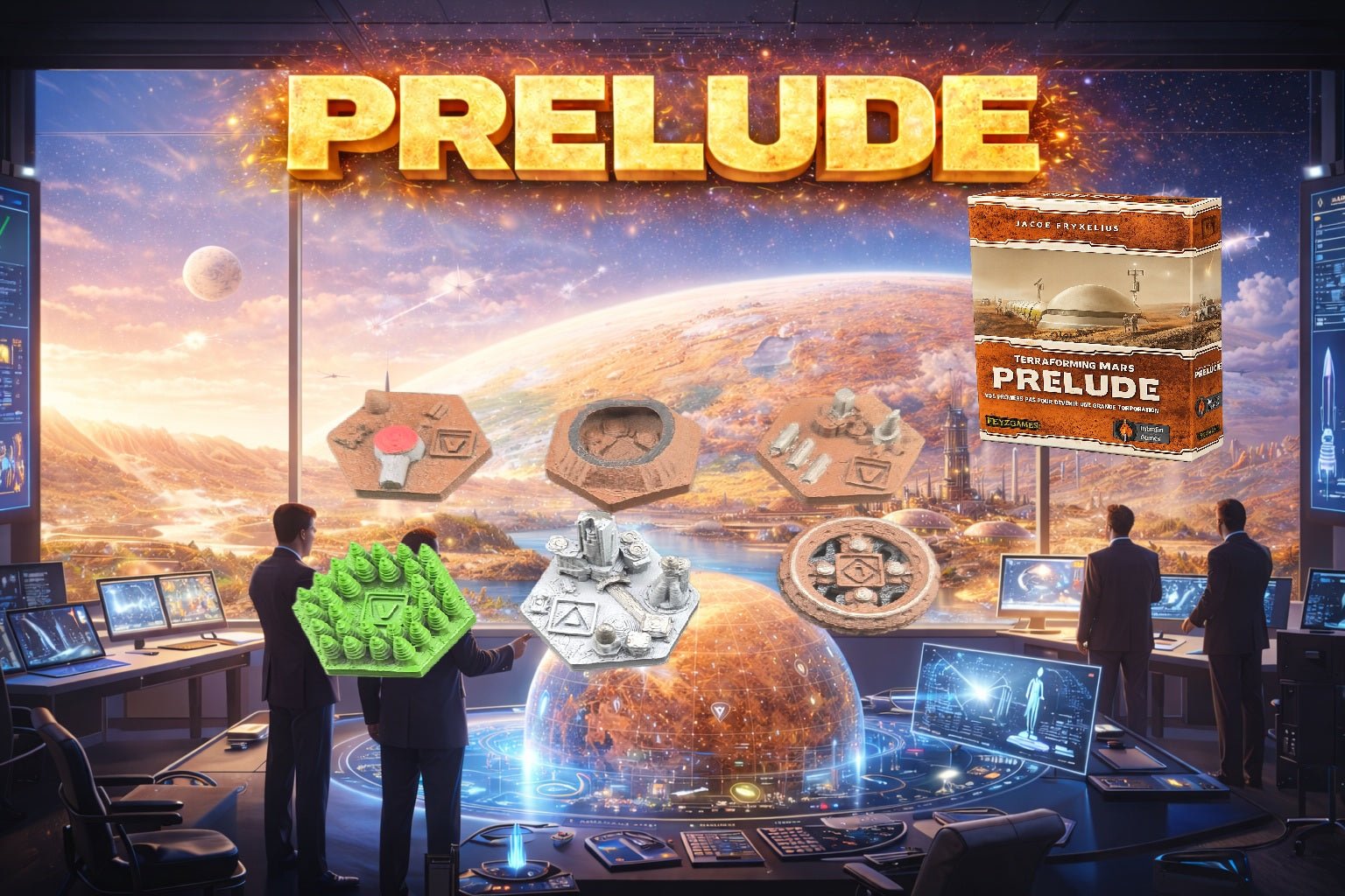 Terraforming Mars 3D - 3Dpaint Game